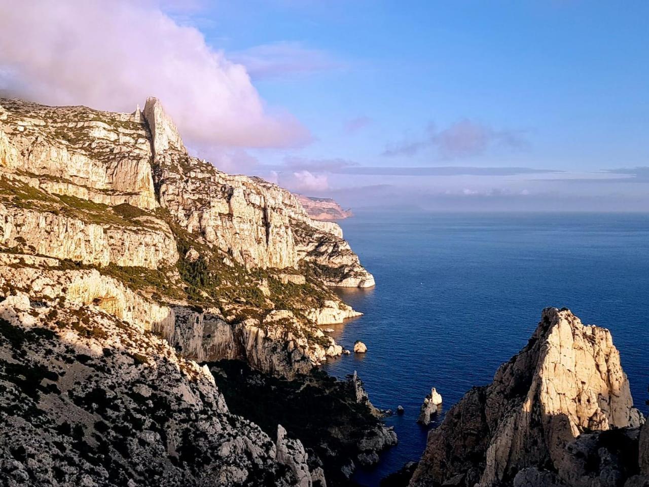 Vue Mer Le Panoramique Vieux-Port De Marseille Kültér fotó