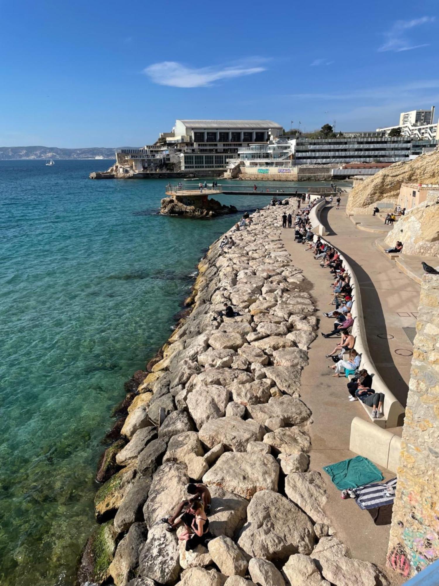 Vue Mer Le Panoramique Vieux-Port De Marseille Kültér fotó