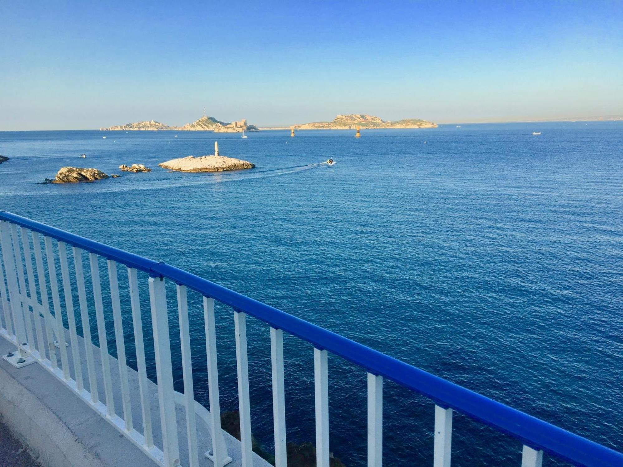 Vue Mer Le Panoramique Vieux-Port De Marseille Kültér fotó