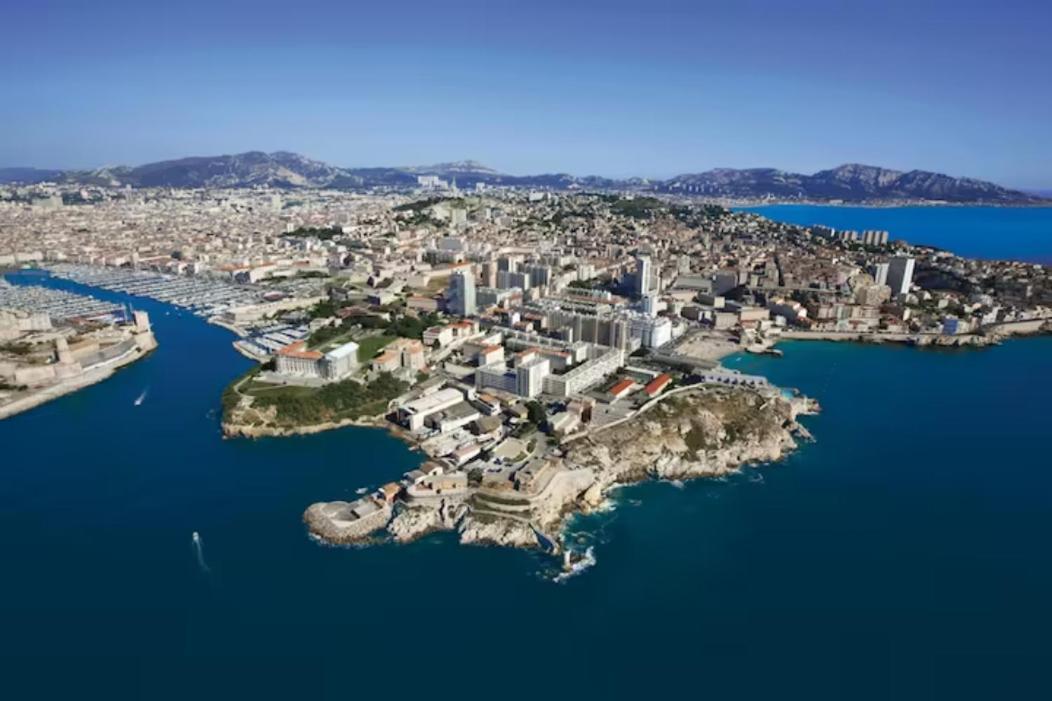 Vue Mer Le Panoramique Vieux-Port De Marseille Kültér fotó