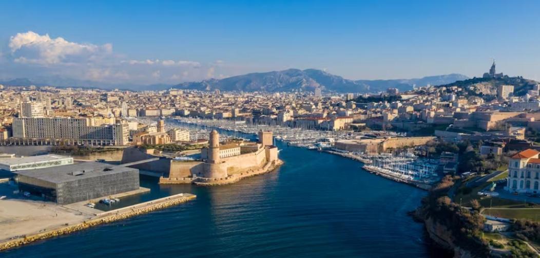 Vue Mer Le Panoramique Vieux-Port De Marseille Kültér fotó