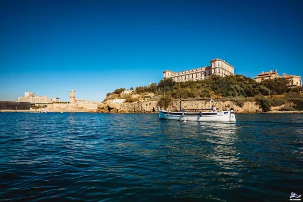 Vue Mer Le Panoramique Vieux-Port De Marseille Kültér fotó